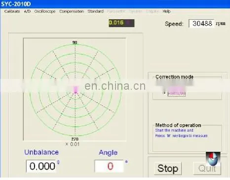 Balancing Machine for Turbocharger Shaft Machine