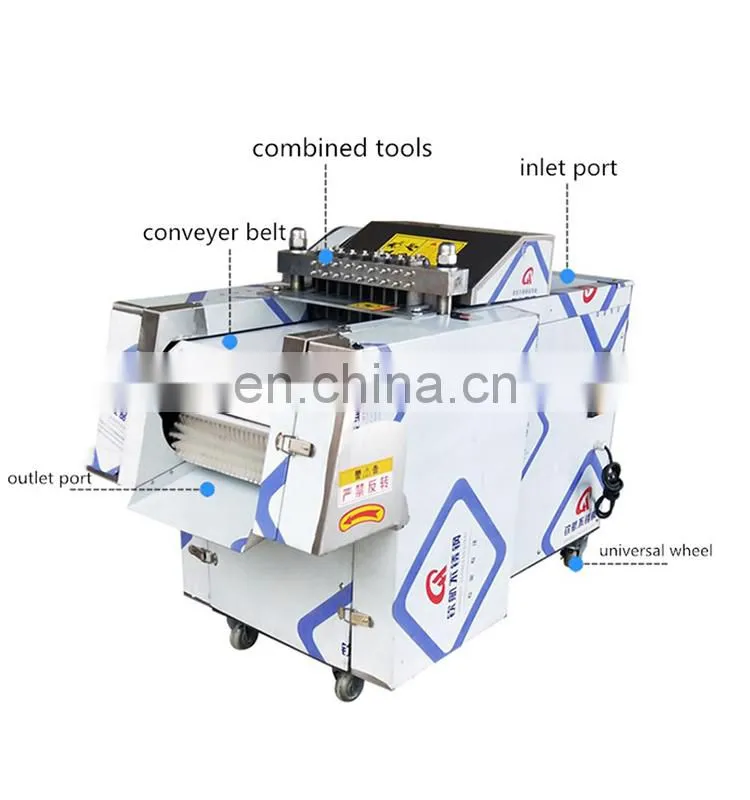 Automatic Chicken Cutting Machine Chicken Cutter Meat Cutting Machine for chicken / duck / fish
