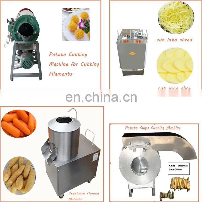 multi-funtion vegetable cutting machine potato carrot cutting chips slice leaf cutting machine fruit cutter