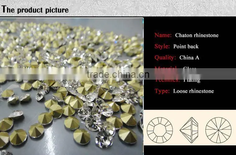 X0703 pointback rhinestone for shoe wedding, point back rhinestone for shoes,point back stone for shoe
