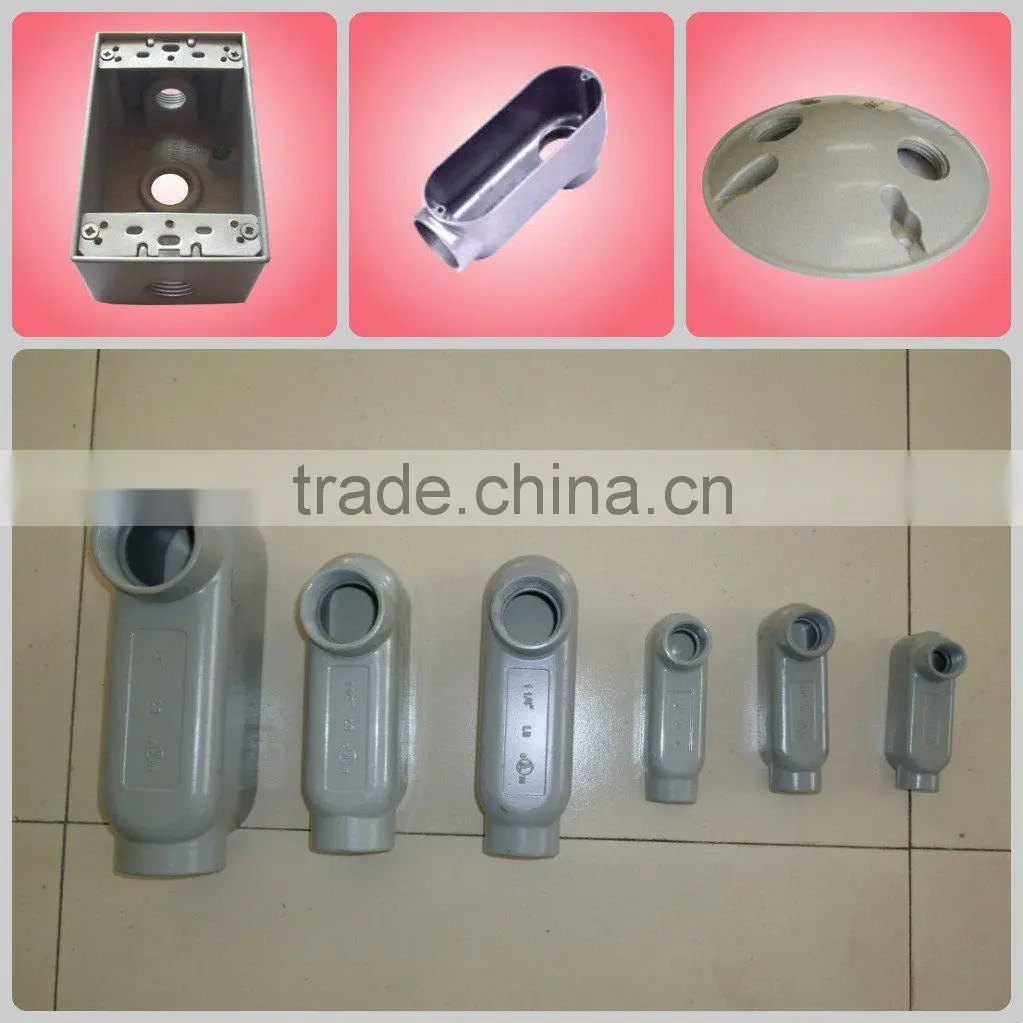 Electrical rust-proof steel outlet boxes--4" octagon boxes