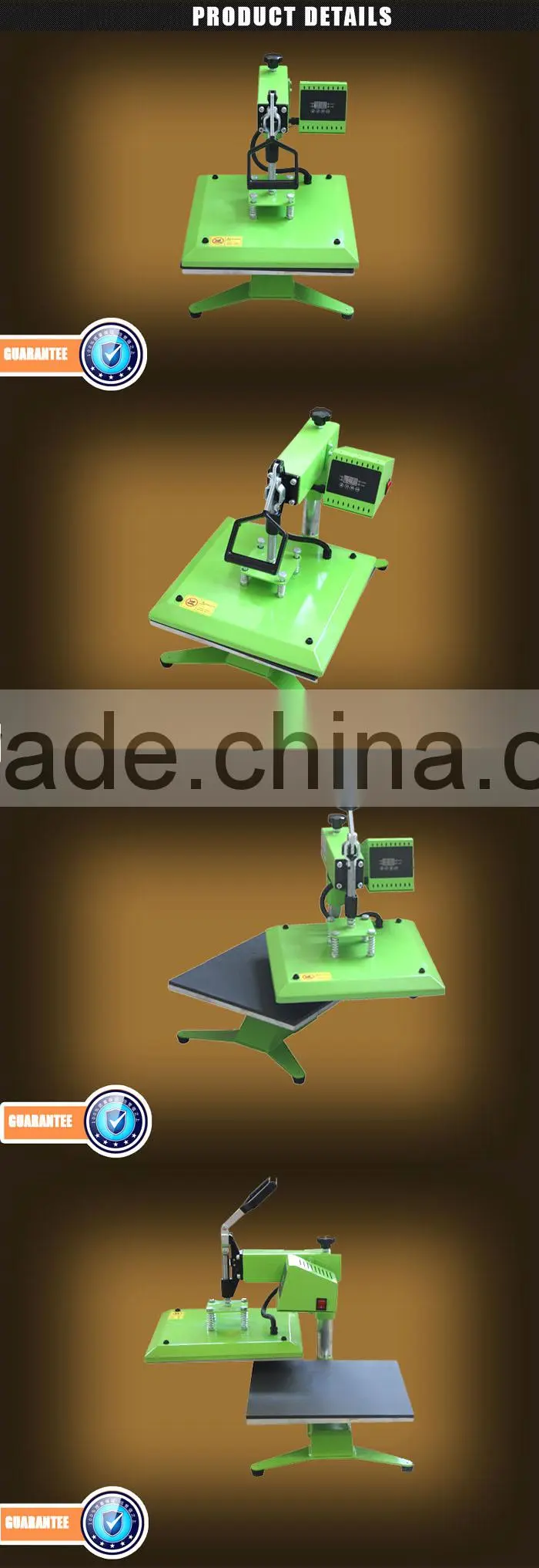 2016 Colorking Flat Hot Printing Small Insert T Shirt Heat Press Machine