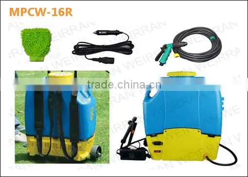 (84773) 15L portable car washing, car battery operated folding car washer