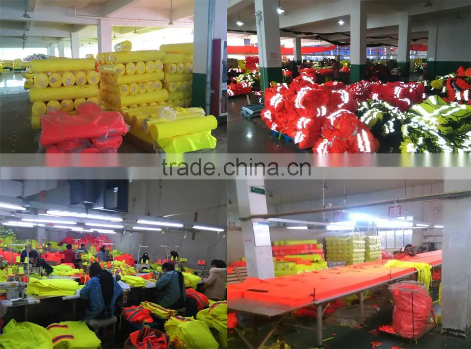 ANSI Class2 High Visibility Fluorescent Mesh Safety Vest