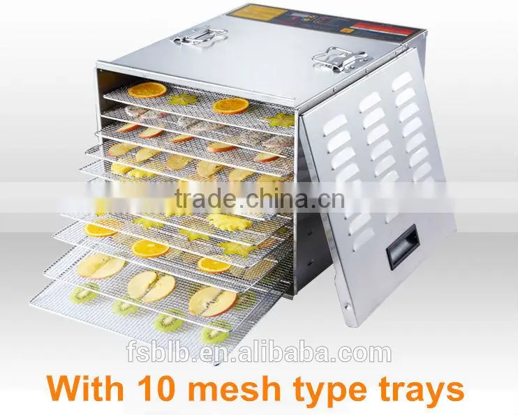 Hot selling Food Dehydrator With 10 Drying Trays