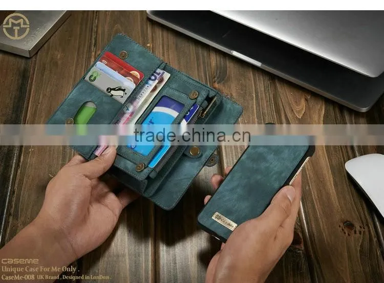 iCaseTec Mobile Accessories Case for IPhone6, Cellphone Cover for IPhone 6s, 2 in 1 Wallet Phone Case For Iphone 6