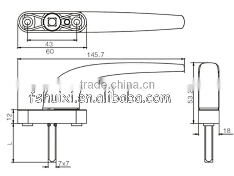 aluminium window fittings
