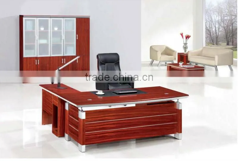 New Hot-selling office desk side table Wooden Series manager desk with extension and drawer A-198