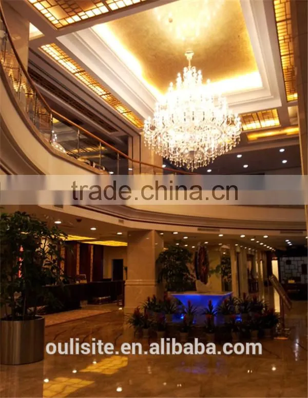 Department Large Gold Crystal Chandelier Lighting