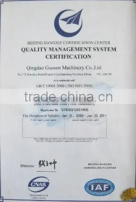 quality management system certification