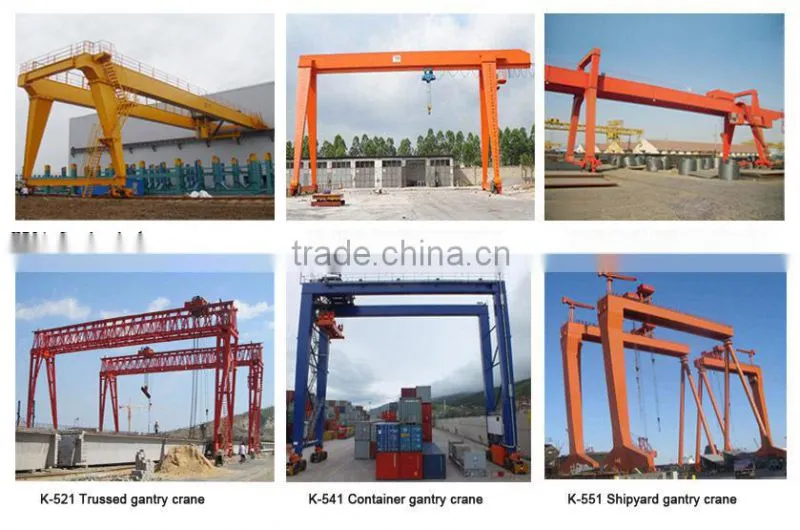 Single Girder Half Gantry Crane