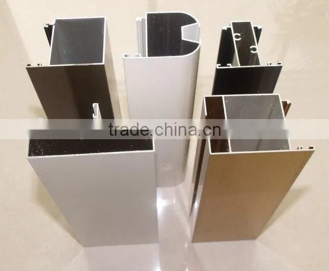 high quality aluminum profile for sliding door, sliding door aluminium profile