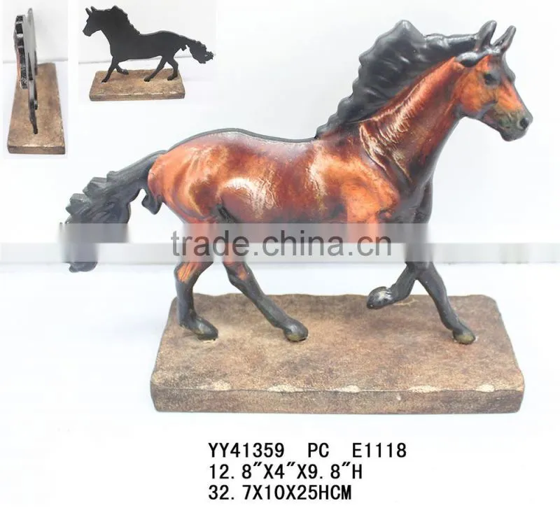 wood horse handmade crafts for table top decor