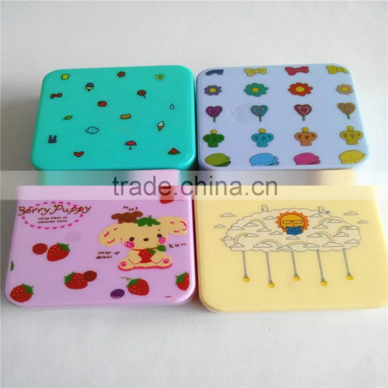contact lens mate case & cosmetic color contact lens case
