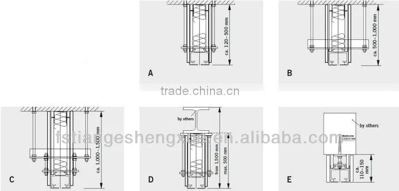 Hotel lobby movable soundproof MDF folding partition