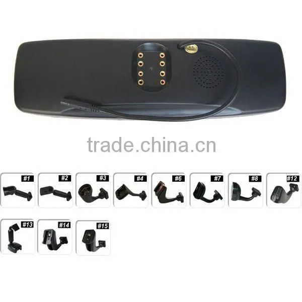 4.3inch car rear view car mirror with sensor camera