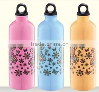 Stainless steel sbulimation travel mug thermos water bottle