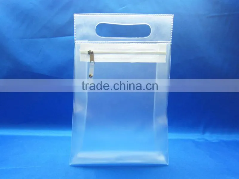 clear pvc towel packaging bag round plastic towel bags