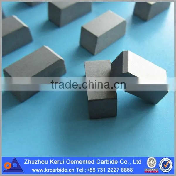 P10 P20 P30 type D brazed carbide insert for brazed lathe tools
