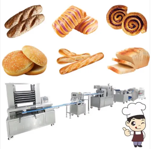 GENYOND Automatic Bread Production Line with Custom Capacity and Multi-Use Machinery