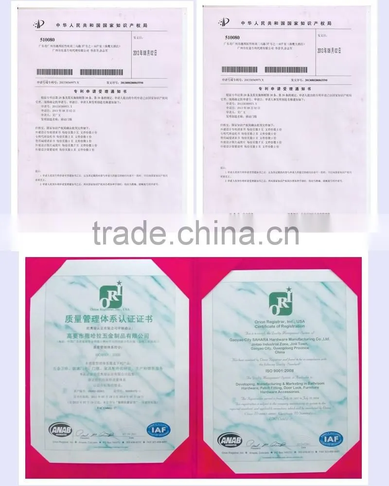 China manufacturer sliding door locks and hanldes/glass door lock