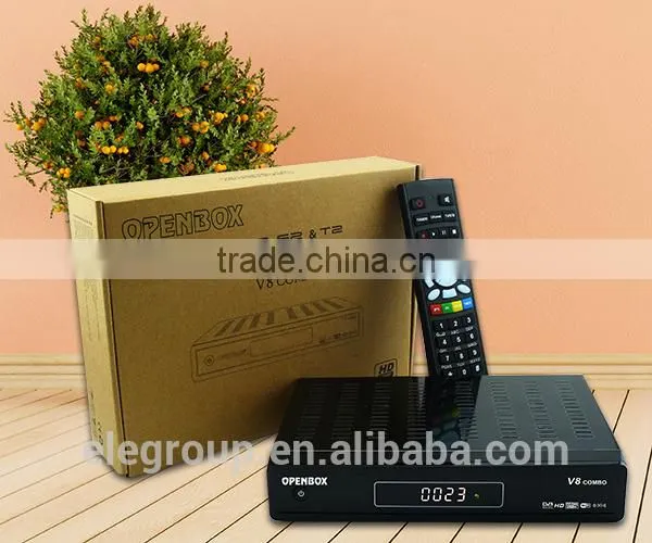 openbox v8 in best price with good quality in twin tuner dvb-s2/s dvb-t/t2 support youtub / yourporn hd satellite receiver iptv