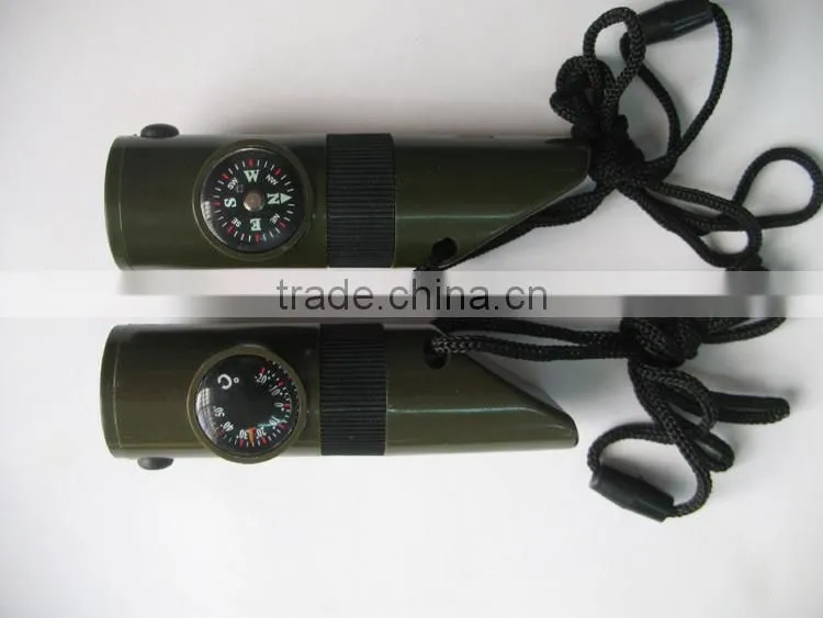 PRODUCT NAME: 7 in 1 whistle outdoor camping survive gear ITEM NO.: PY53001 BRAND