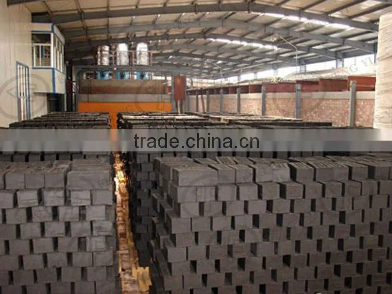 Fuel coal fired clay brick tunnel kiln