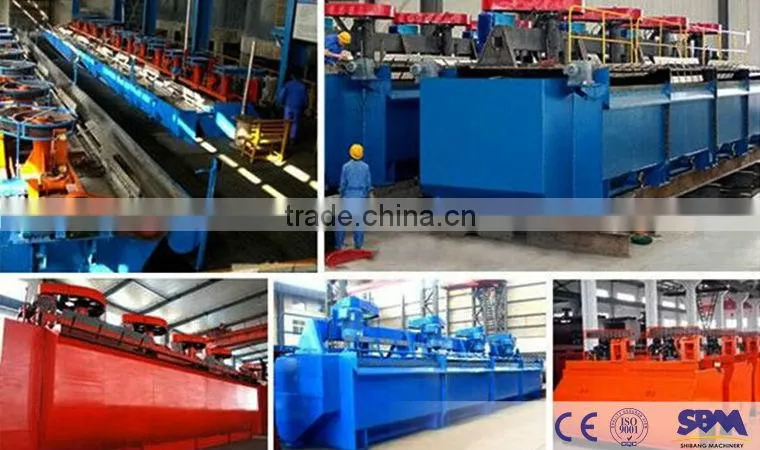 High efficiency froth flotation nickel ore with ISO approved