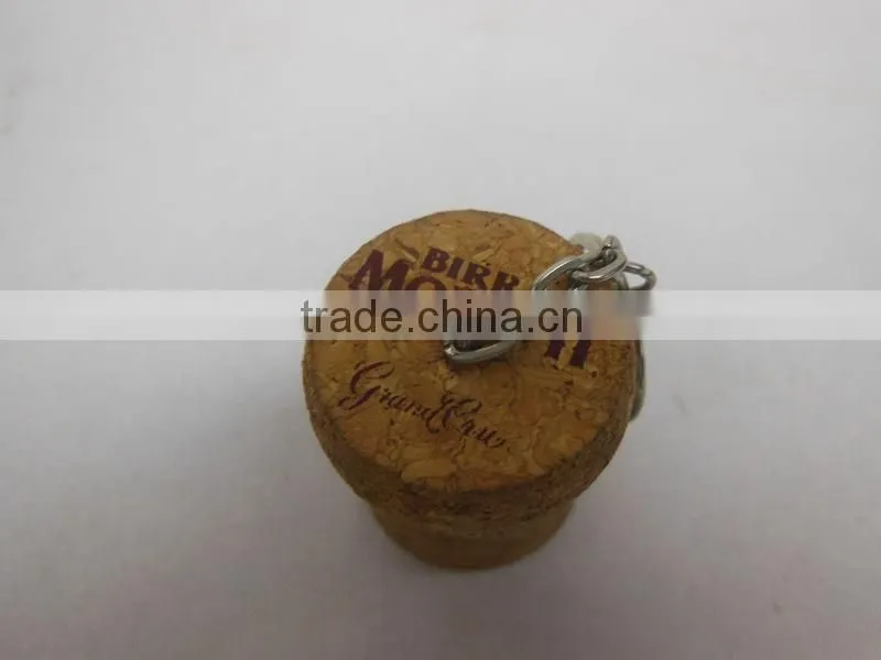Cork Keychain For Promotional Gift