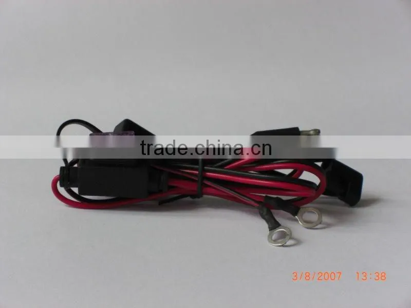 UL SPT-2 18AWG CAR CABLE WITH FUSE HOLDER