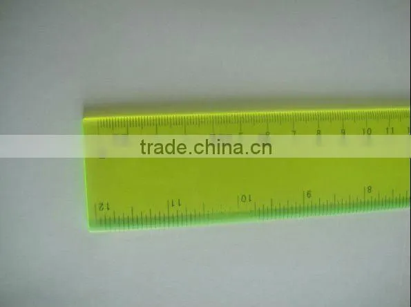 Promotional 15cm plastic scale ruler