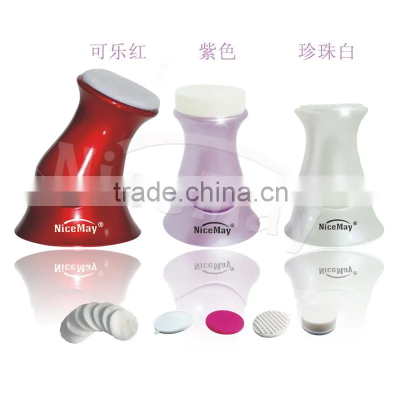 waterproof electric facial massager brush