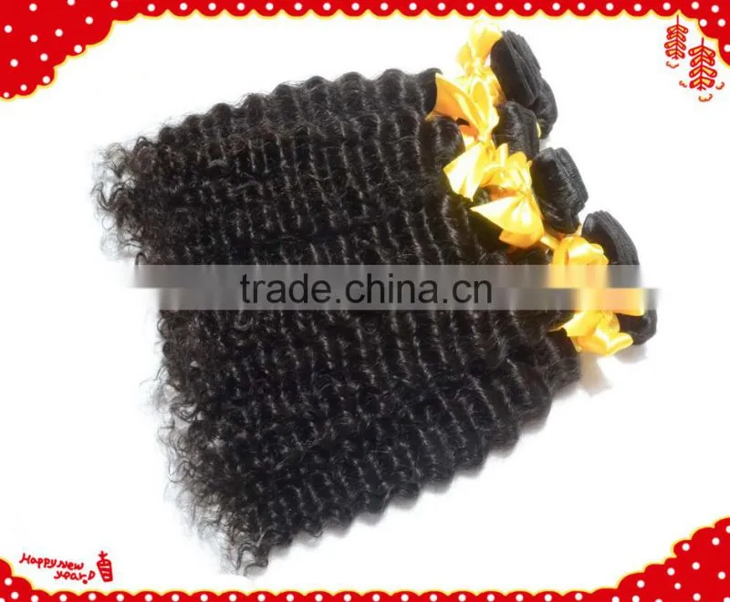 made in China available kinky curly virgin hair extensions