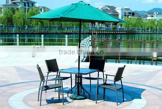 China Wicker Chair And Table Set