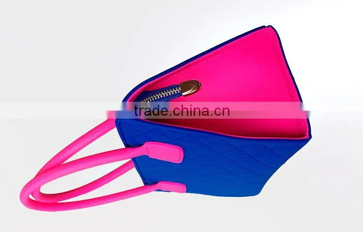2015 Fashion handbags wholesale/handbags for less/silicone handbags cheap of Xmas