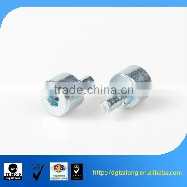 hex head cnc machined aluminium parts