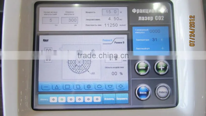 Co2 laser skin rejuvenating machine