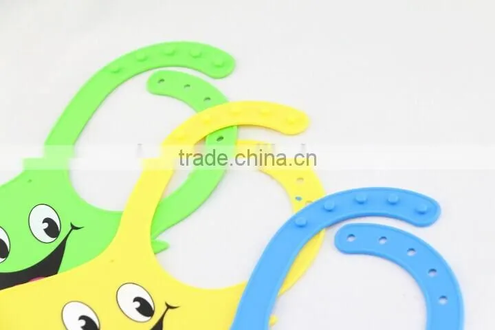New Waterproof Non-Toxic Silicon Infant Feeding BPA Free Washable Baby Bibs silicone baby bib