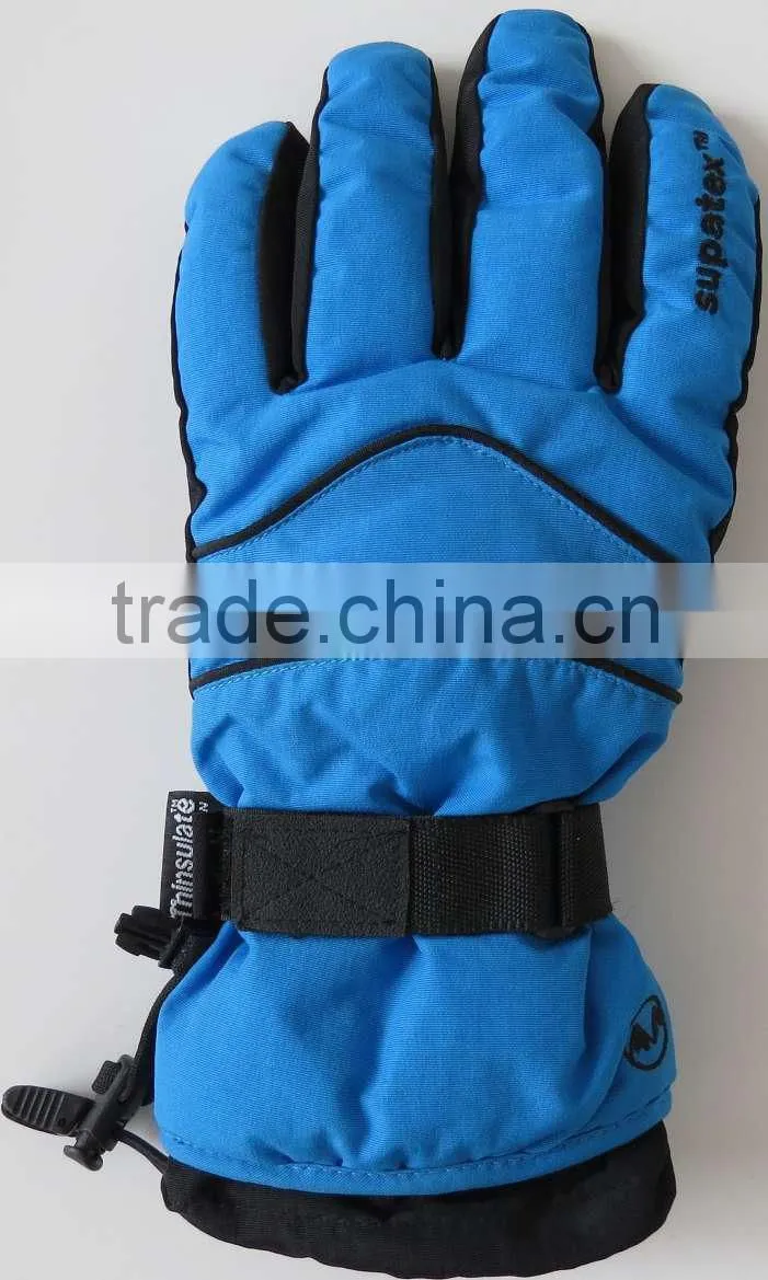 Hot-selling Men's Comfortable Waterproof Ski Gloves