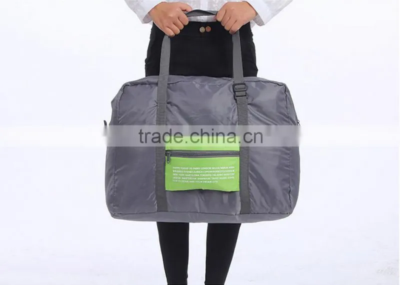 Custom made polyester folding travel bags best travel duffel bag