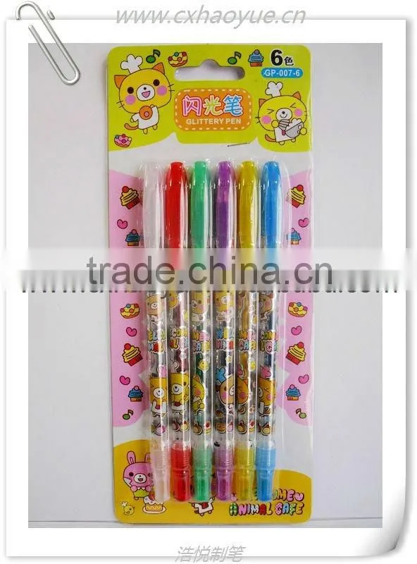 plastic gel ink pen