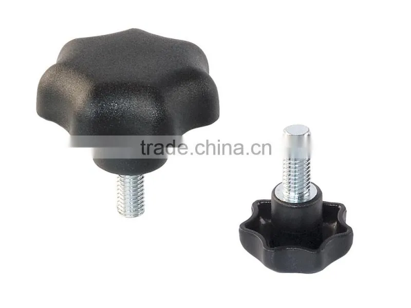 Seven-Star Plastic Knobs Screws DIN6336 BK36.0013