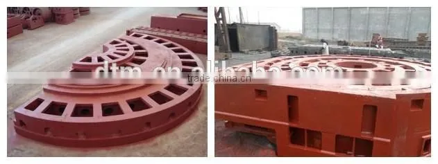 Very Large Cast Iron Vertical Lathe Work Plate