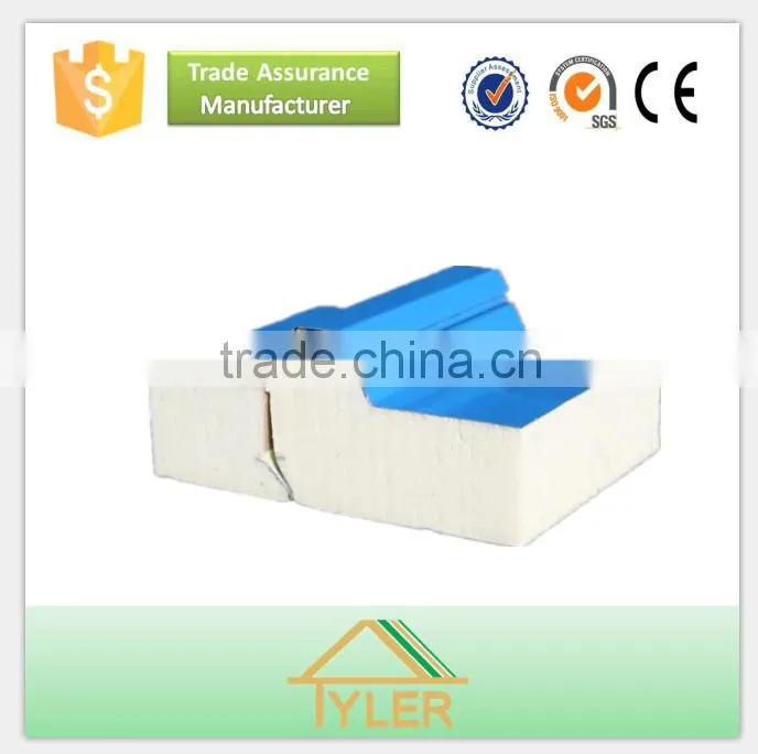 Construction material PU sandwich panel prefab house