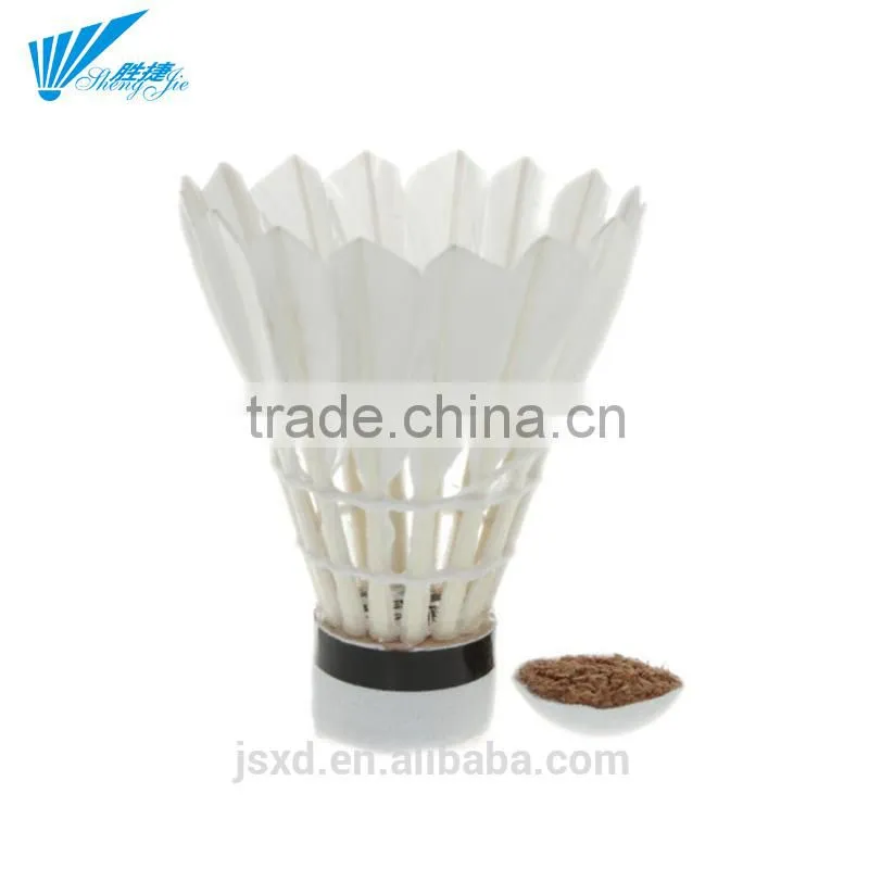 Durable Cheap Aeroplane Cigu Duck Feather Shuttlecock Badminton
