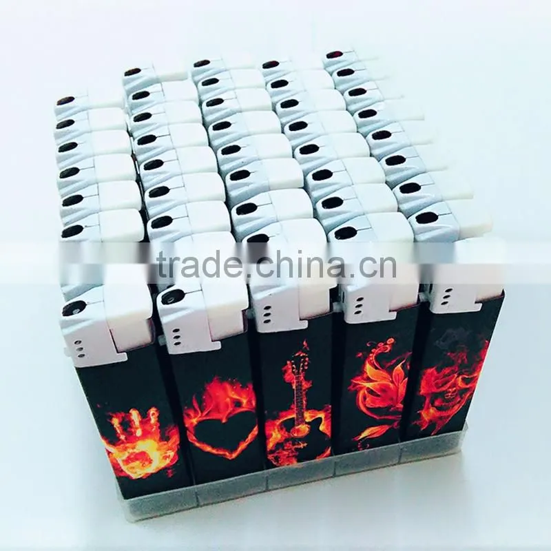 2016 Fashion paper butane refill valve homemade electric lighter
