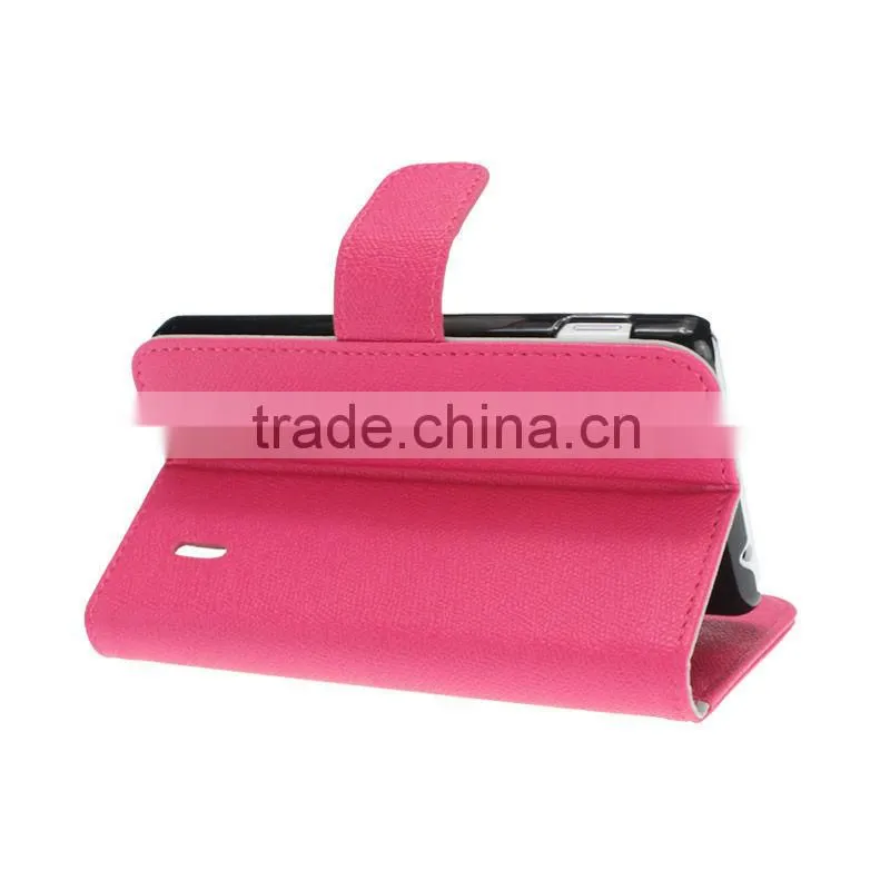 Stand Case Cover For LG E975 Optimus G With Card Holder