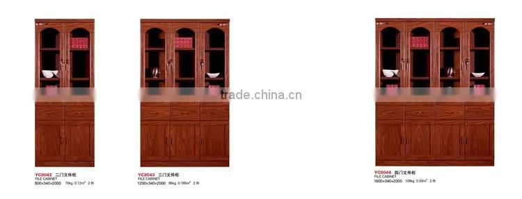 Wooden cabinet with basket drawers