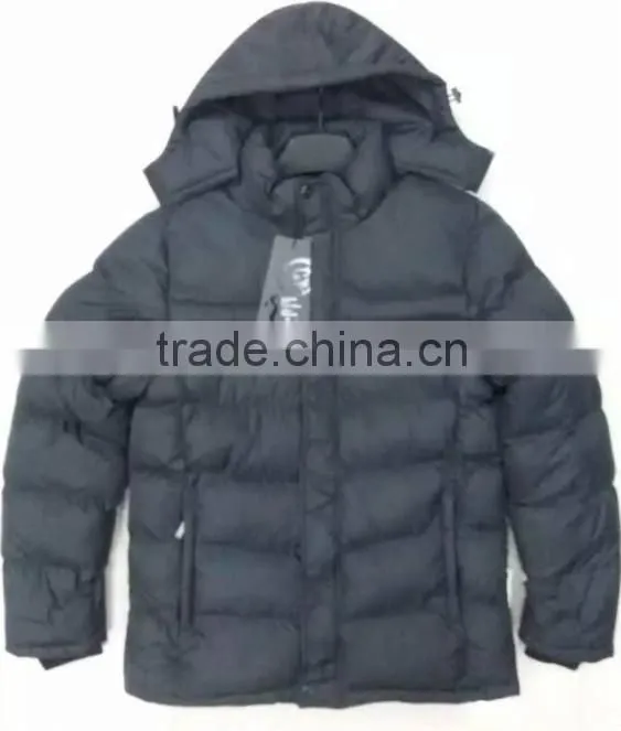 Winter jacket with hoody for men